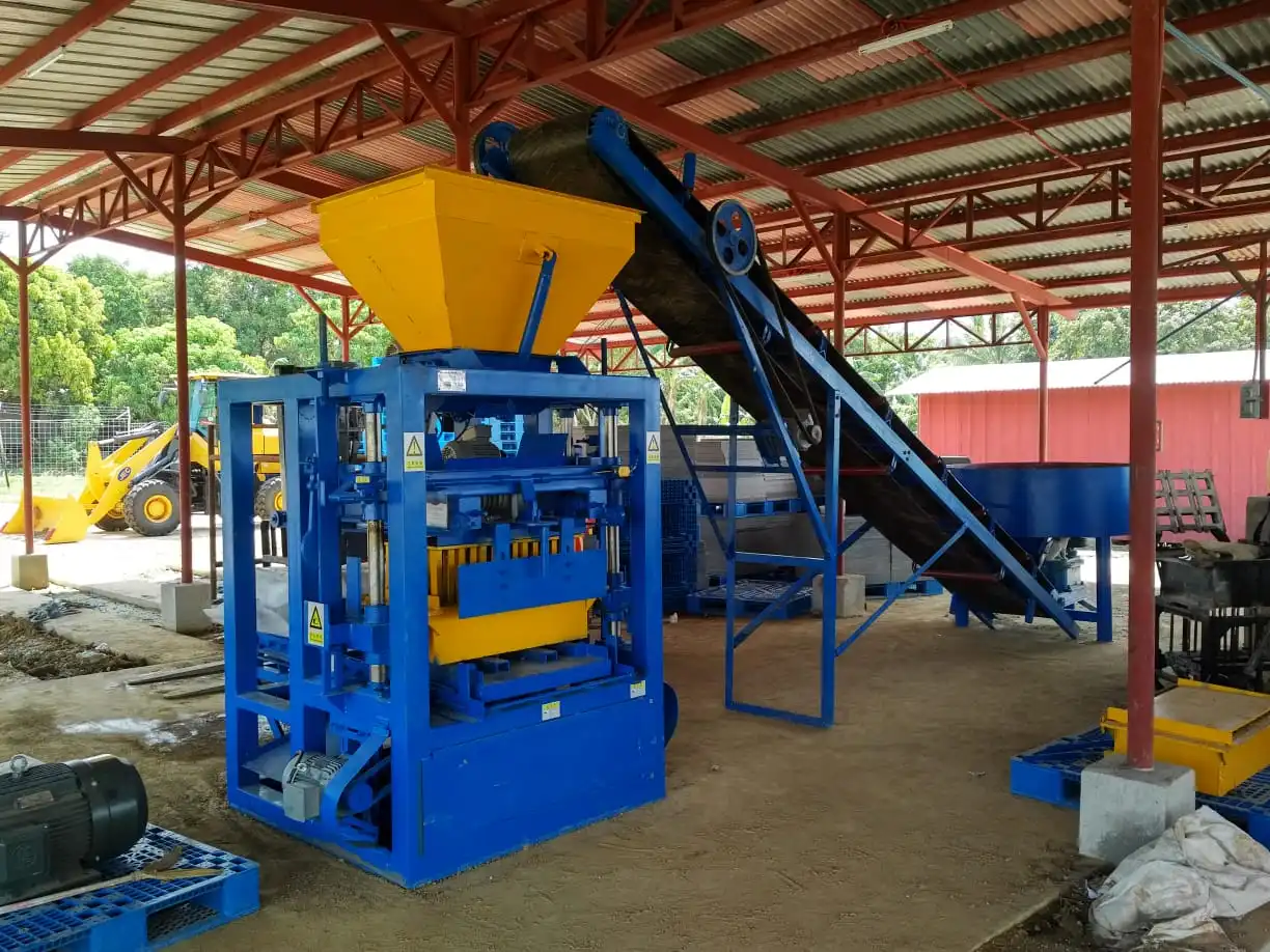 DM4-24 concrete block making machine