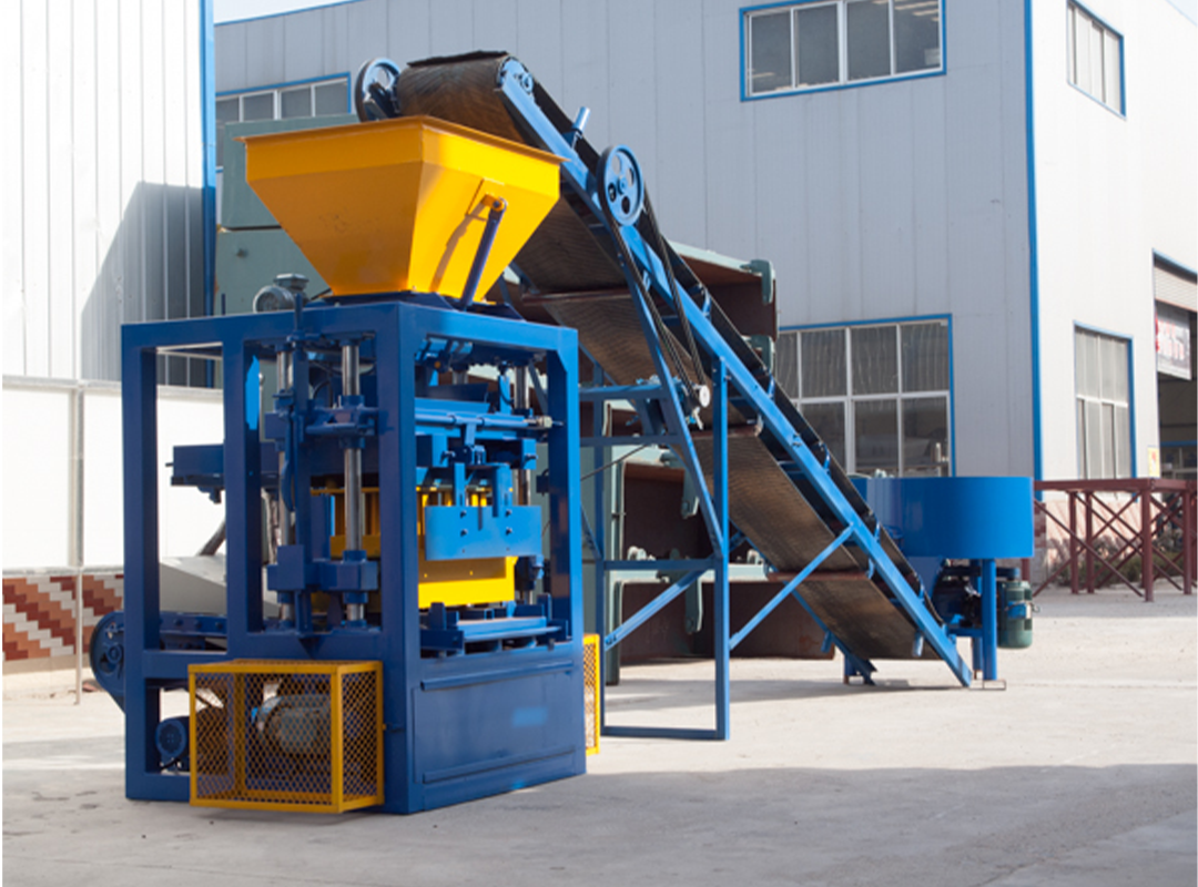 DM4-24 concrete blocks production line1