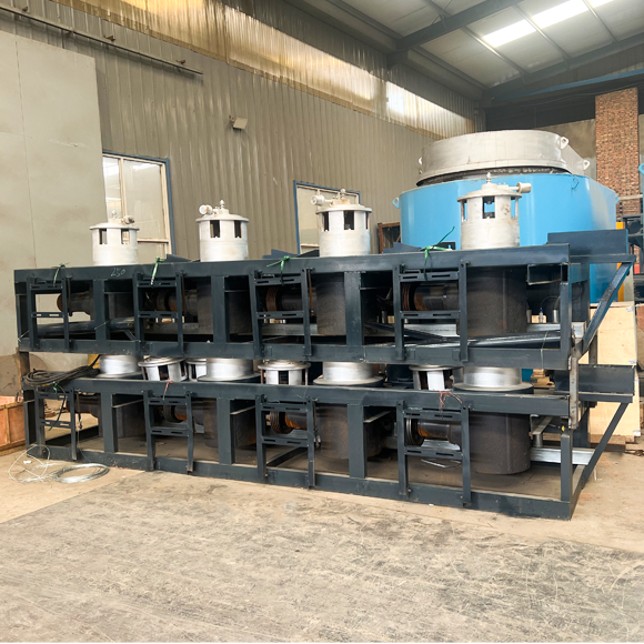 Pulley type wire drawing machine