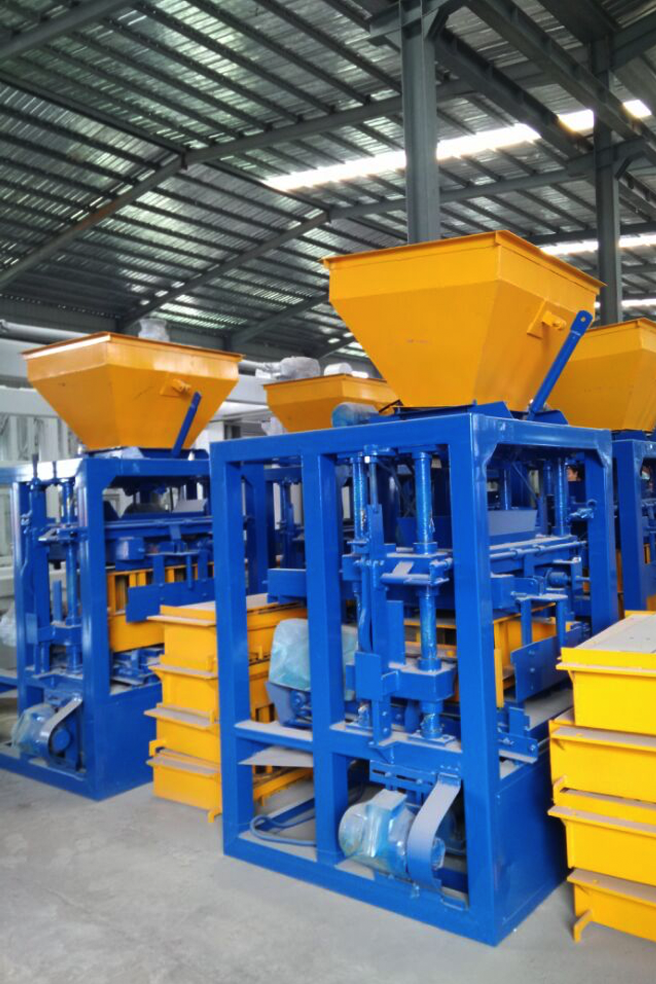 concrete brick making machine